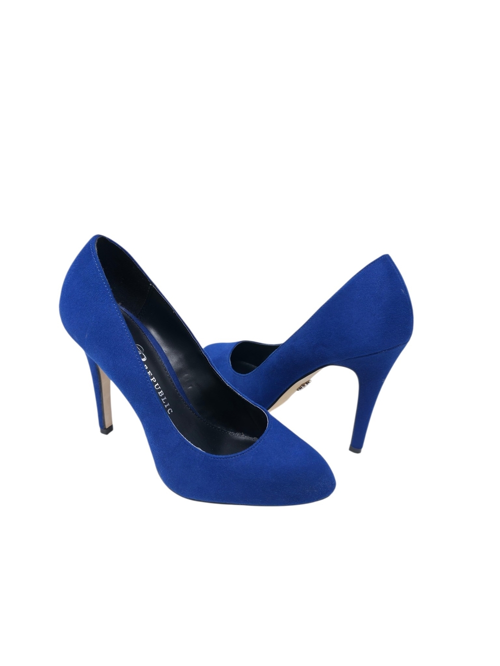 Rock & Republic Gwen Royal Blue Faux Suede Stiletto Pumps Size 9M